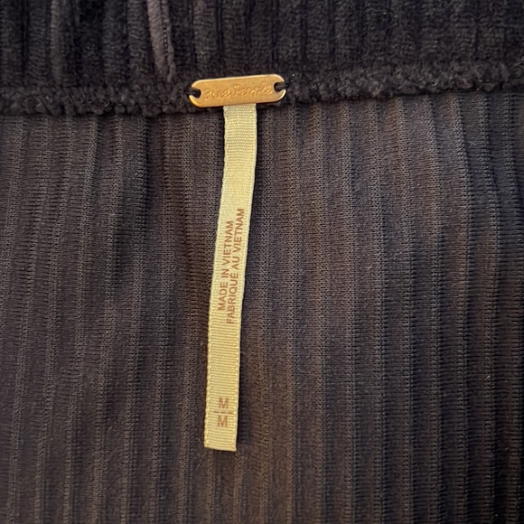 Free People Helen Rib Tube Skirt in Midnight Swim NWT - Picture 6 of 9